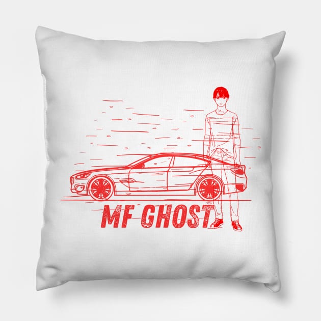 Mf Ghost Kanata Katagiri Pillow by AssoDesign