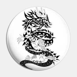 The dragon ecopop Pin