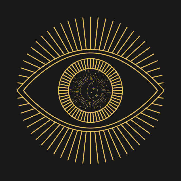 Third eye shirt by Fayn