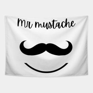 mr mustache Tapestry