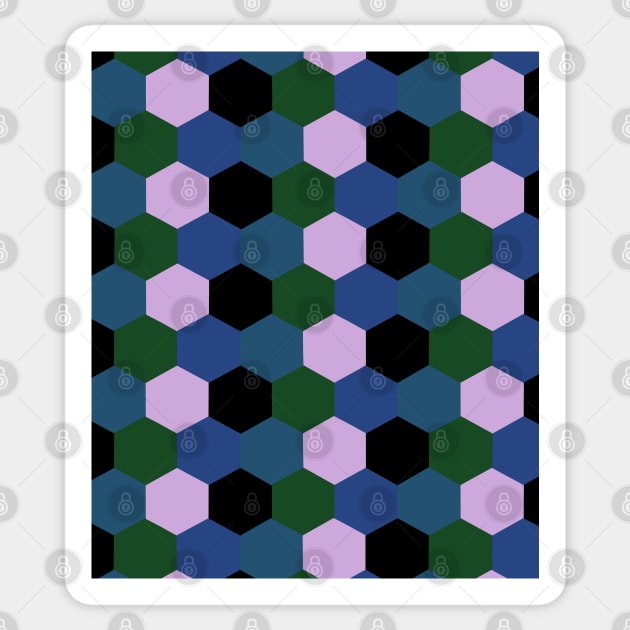 Hexagon Shape Sticker