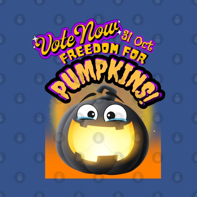 Freedom for pumpkins Vote 5 by PixelkaArt