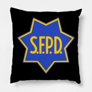 San Francisco Police Department Logo Pillow