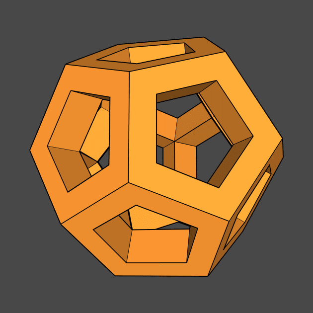 Gmtrx Seni Lawal Skeletal Dodecahedron by Seni Lawal