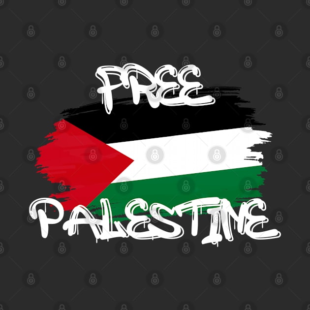 Free Palestine Palestinian Flag by Shirtz Tonight