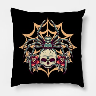 Weave a Web of Death Pillow