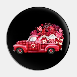 Valentine's Gnome Pin