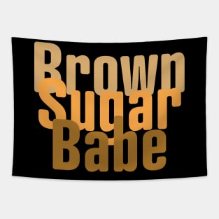 Brown Sugar Babe, Black Woman, African American Woman Tapestry