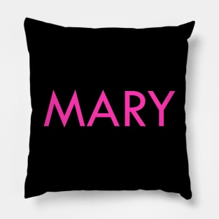 Mary name Pillow