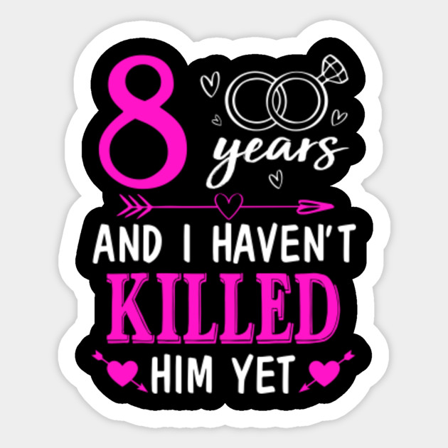 8th Wedding Anniversary Shirt For Wife
