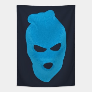 BLANK FACE BLUE Tapestry