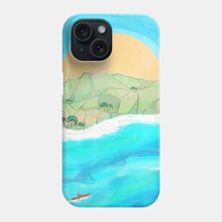 The Island I Go Phone Case