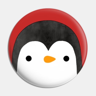 Cute Penguin Face Pin