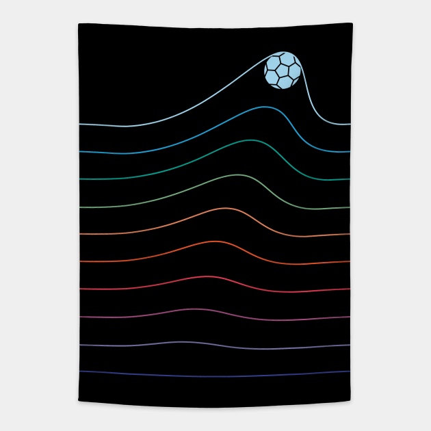 Goal Line Tapestry by Thepapercrane