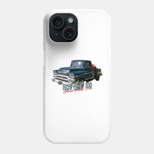 1959 GMC 100 Stepside Pickup Truck Phone Case