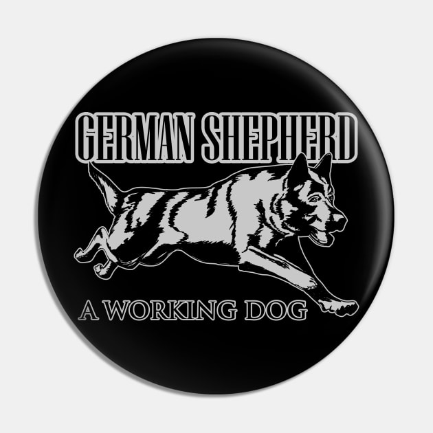 German Shepherd Dog - GSD Pin by Nartissima