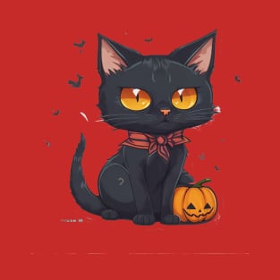 scary cat T-Shirt