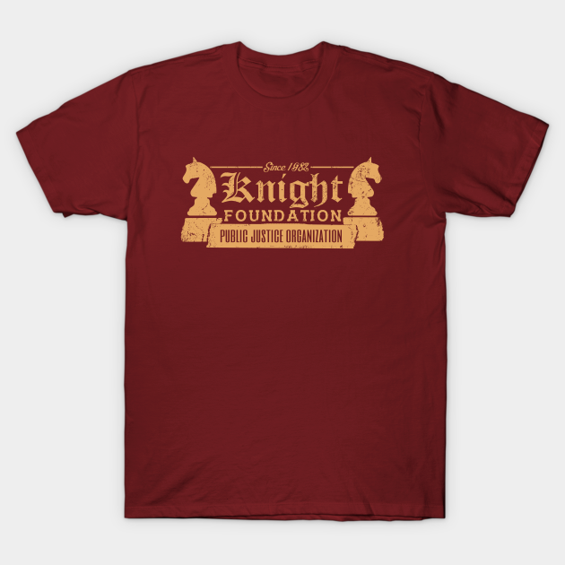 Discover Knight Foundation, distressed - Knight Rider - T-Shirt