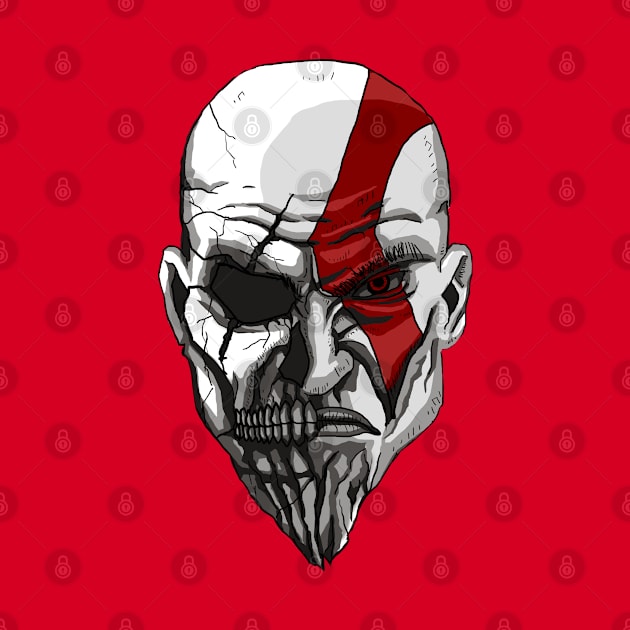 Kratos - Death and Rage by RafaDG