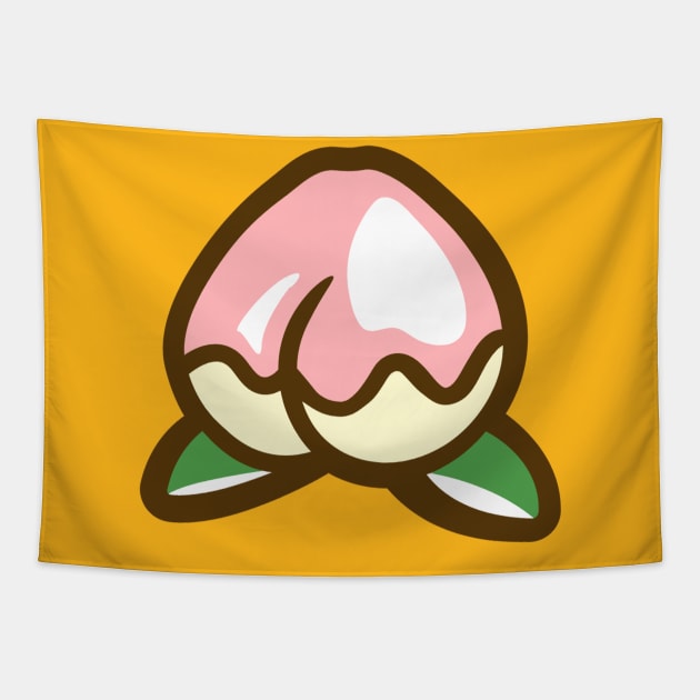 Peach Crossing Tapestry by NerdGamePlus