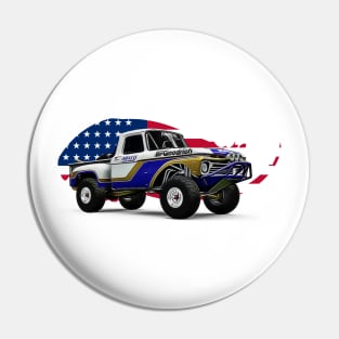 F100 USA Print Pin