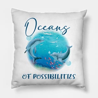 summer reading 2022 oceans sublimation Pillow