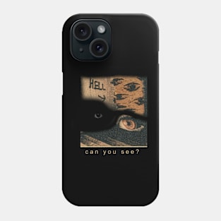 Weirdcore Aesthetic Eyes Phone Case