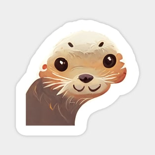 A cute little otter Magnet