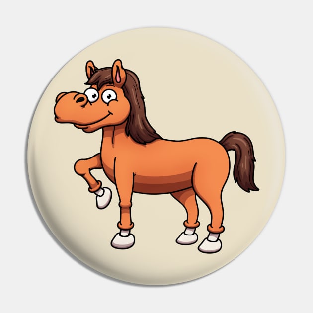 Cute Horse Pin by TheMaskedTooner