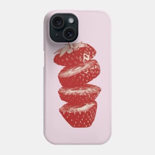 strawberry slice Phone Case