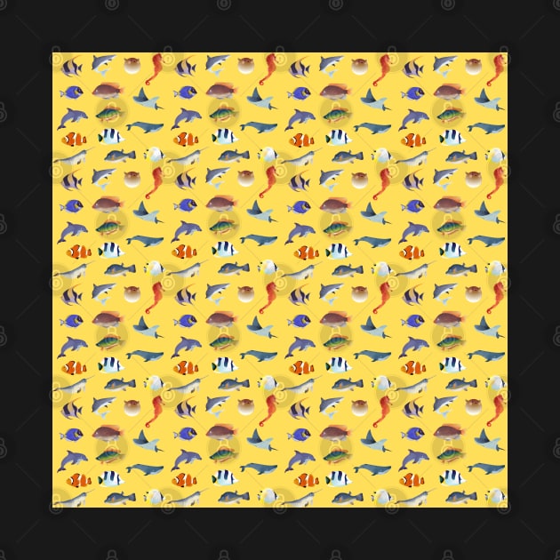 Fish Pattern by Alice D