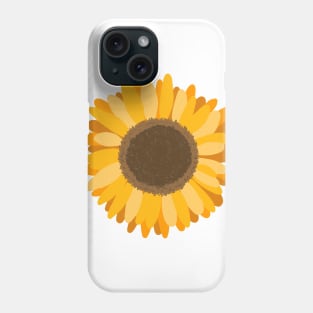 Yellow sunflower Phone Case