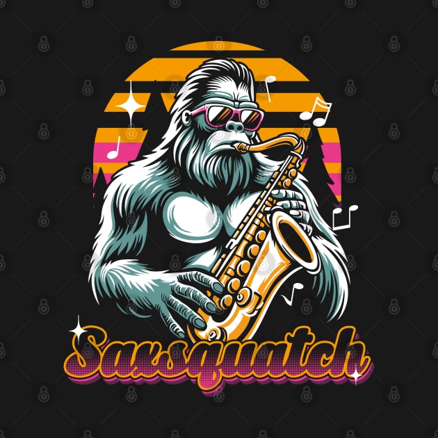 Saxsquatch II by opippi