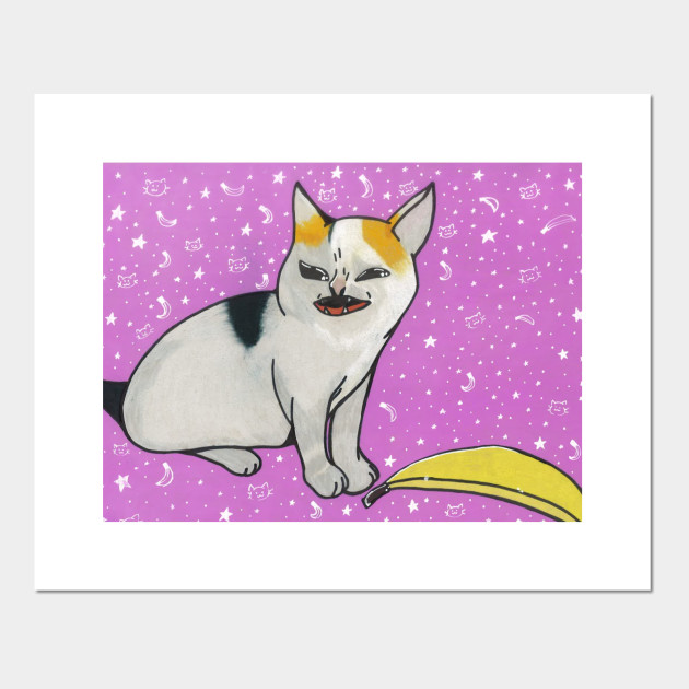 He No Like The Ba Na Na Cats Posters And Art Prints Teepublic