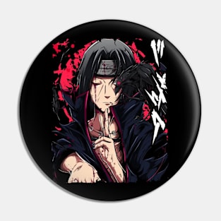 ITACHI UCHIHA MERCH VTG Pin