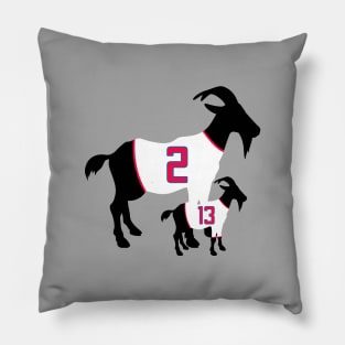 Clippers GOATS Pillow