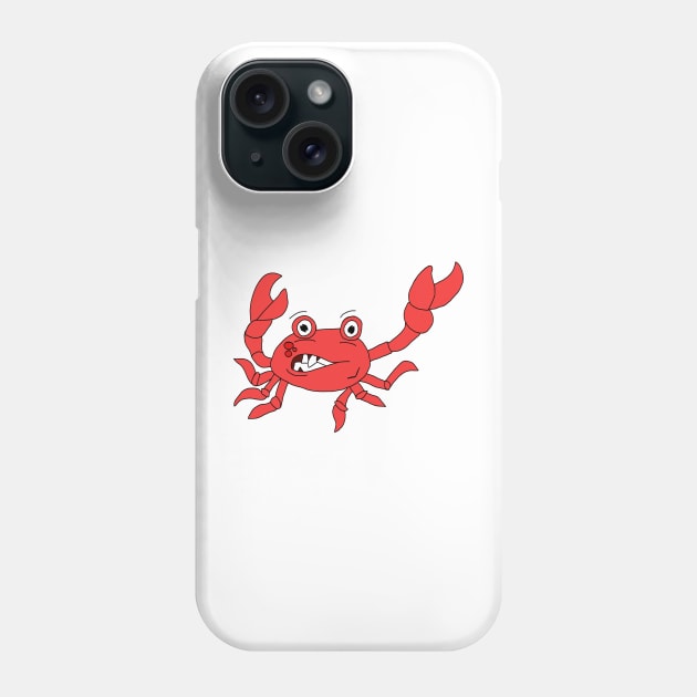 Crabby mood Phone Case by shellTs