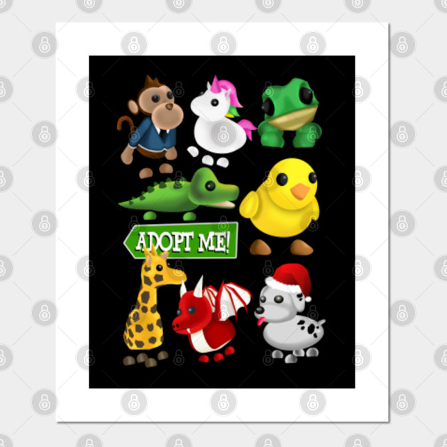 Adopt Me Roblox Big Family Roblox Posters And Art Prints Teepublic - images of roblox art