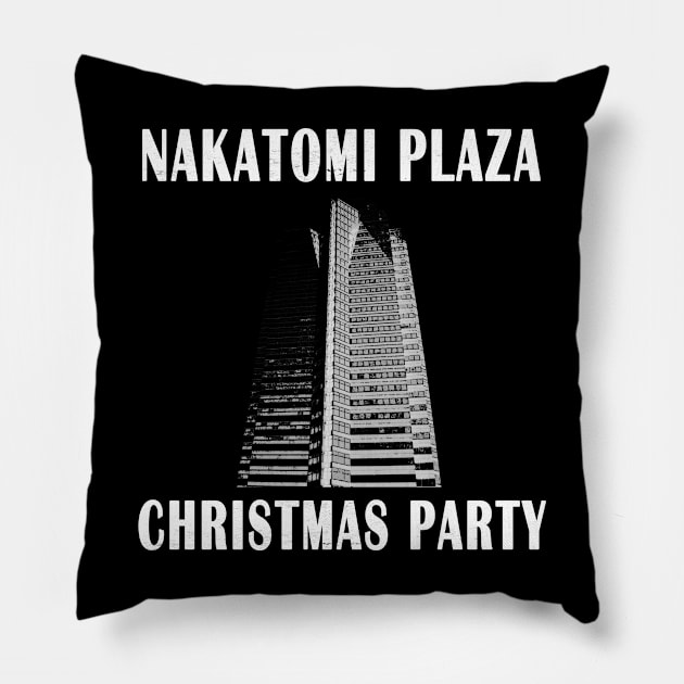 nakatomi plaza christmas party gift Pillow by salah_698