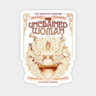 Magic: The Unchained Woman! Magnet