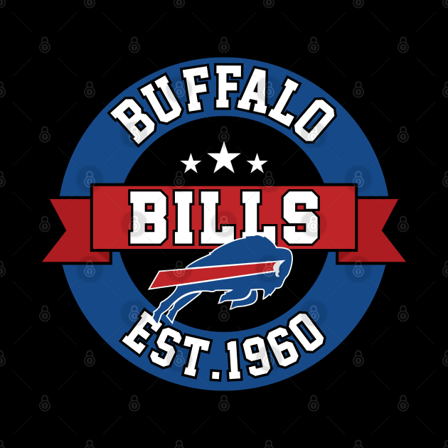 Buffalo Bills Est 1960 by Gvsarts