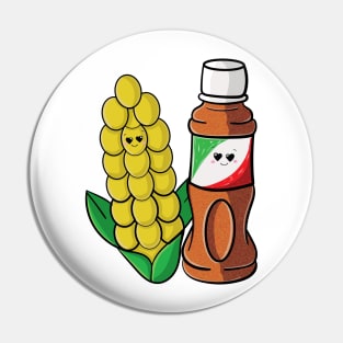 Corn and Tajin Pin