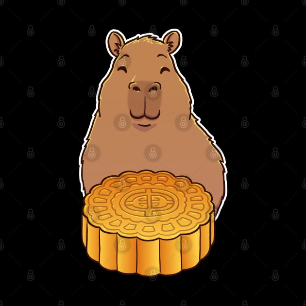 Capybara Mooncake delicacy by capydays