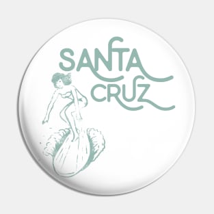 Santa Cruz Surfer Pin