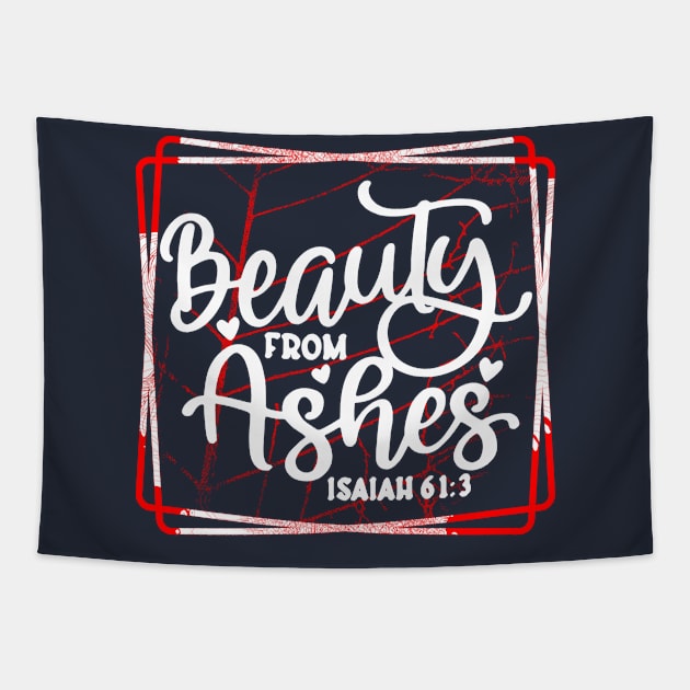 Beauty for Ashes Tapestry by joyjeff