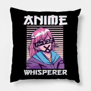 Anime Whisperer Merch Anime Girl Cosplay Otaku Gift Anime Pillow