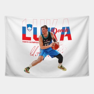 Luka Doncic Tapestry