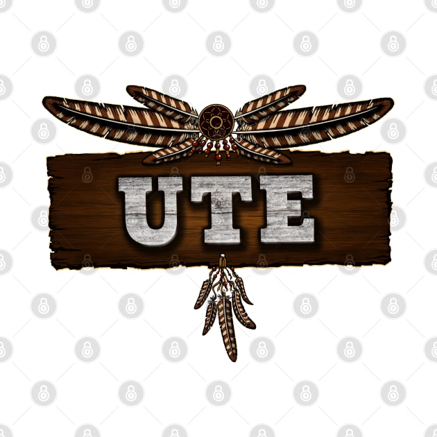 Ute People Old Board by MagicEyeOnly