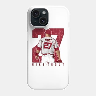 Mike Trout Los Angeles A Clutch Phone Case