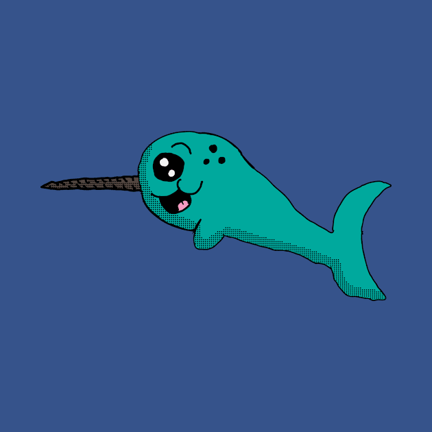 Happy Narwhal by Eric03091978